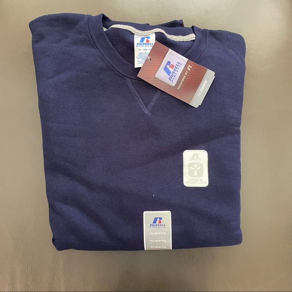 NWT Russell Athletic Dri-Power Fleece Sweatshirt - Picture 2 of 6